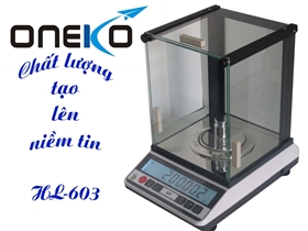 Cân phân tích ONEKO HL - A 603 (600g/0,001g)